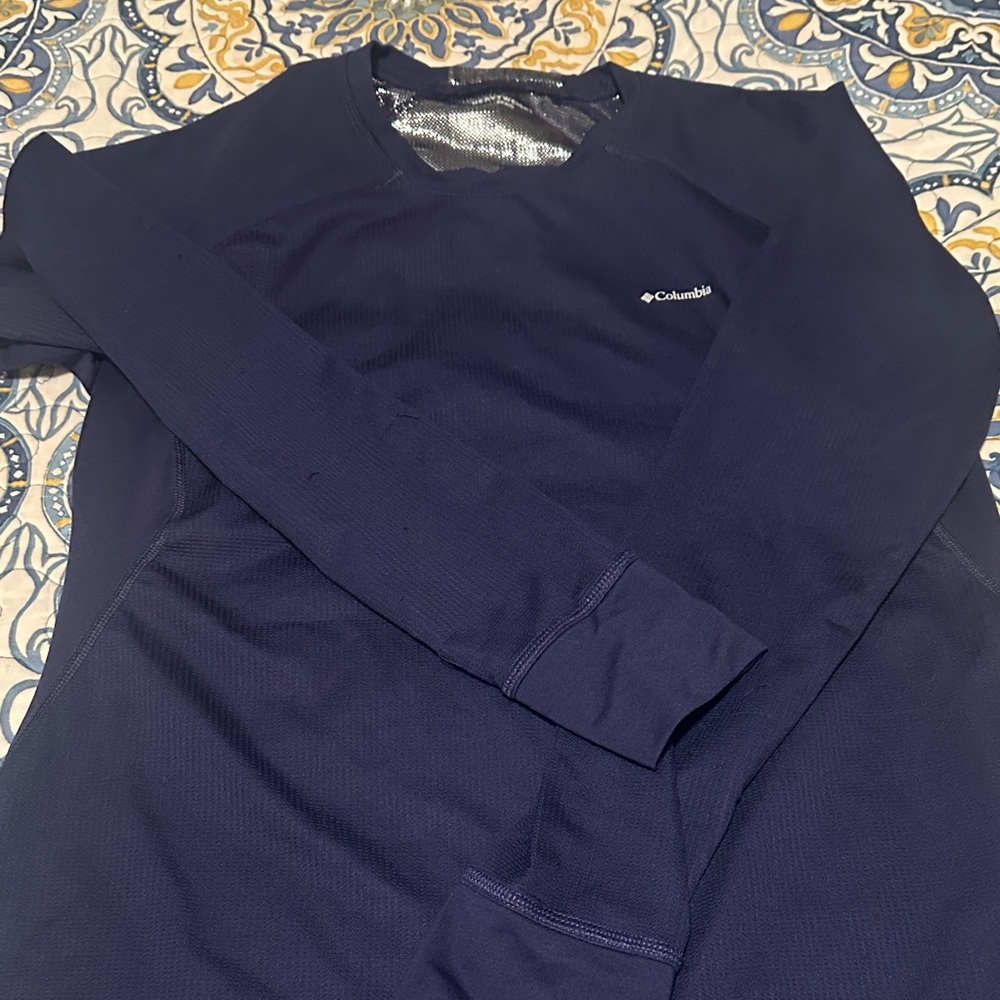 Columbia Dark Blue Crew Neck Shirt